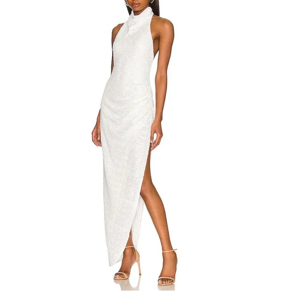 NEW Amanda Uprichard Samba White Gown